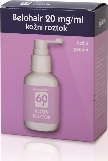 BELOHAIR 20MG/ML kožní podání roztok 1X60ML