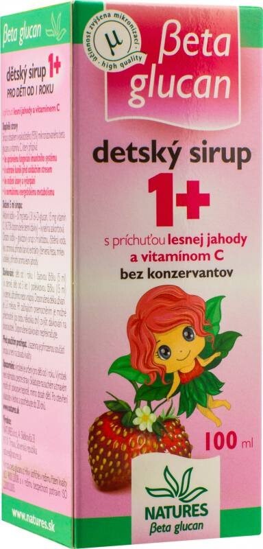 Beta Glucan Dětský sirup 1+ 100ml