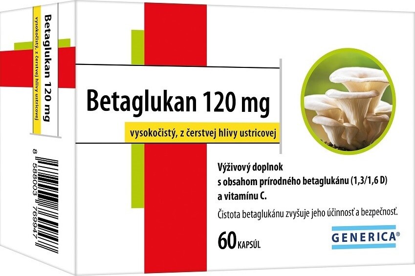 Betaglukan 120 mg cps.60 Generica