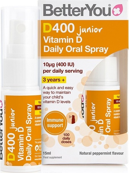 BetterYou D400 junior vitamin D Daily Oral Spray 15ml