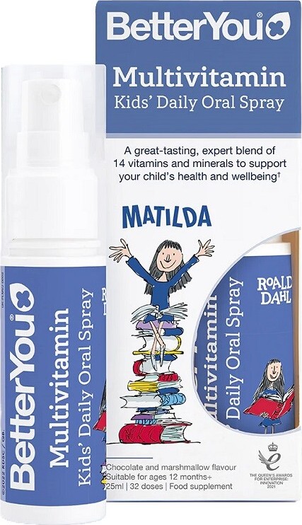 BetterYou Multivitamin Kids Daily Oral Spray 25ml