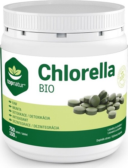 Chlorella BIO tbl.750 TOPNATUR