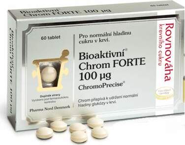 Bioaktivní Chrom FORTE 100mcg tbl.60