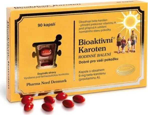 Bioaktivní Karoten Rodinné balení cps.90