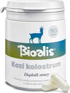 BIOALIS Kozí kolostrum 180 kapslí