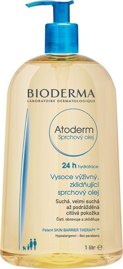 BIODERMA Atoderm Sprchový olej 1 l