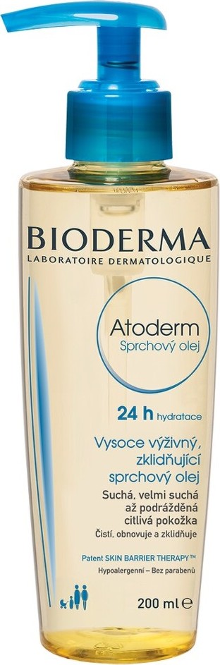 BIODERMA Atoderm sprchový olej 200ml