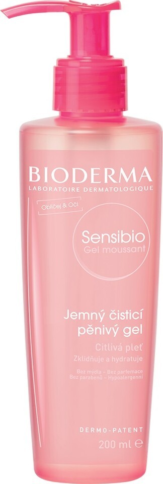 BIODERMA Sensibio Gel moussant 200ml