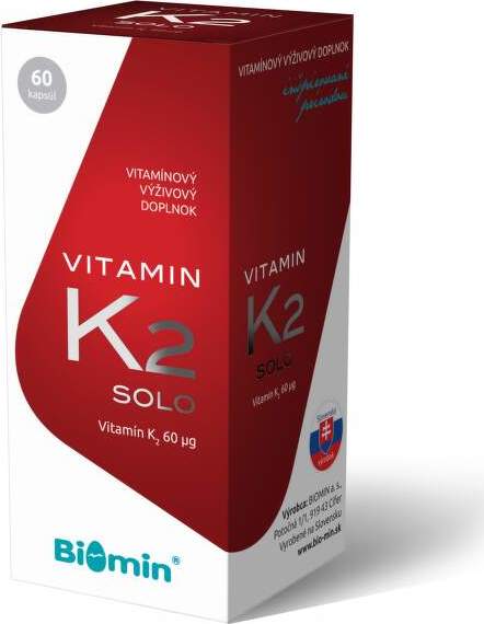 Biomin VITAMIN K2 SOLO 30 tob.