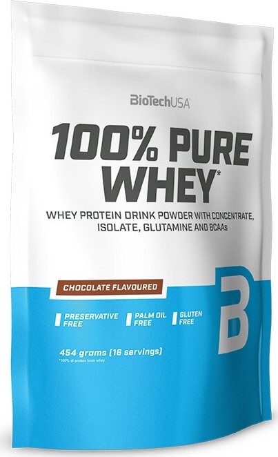 BioTech 100% Pure Whey 454g čokoláda