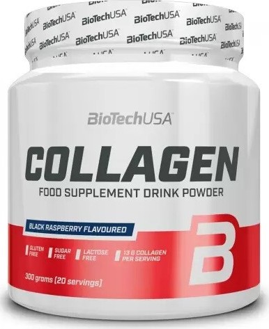 BioTech Collagen 300g black raspberry