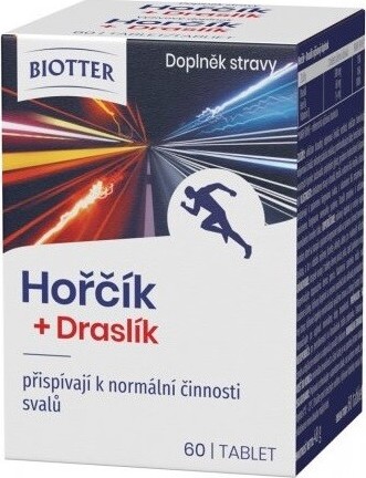 Biotter Hořčík + Draslík tbl.60