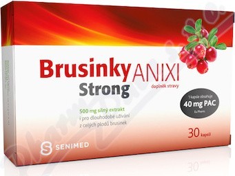 Brusinky ANIXI Strong 500mg 30 kapslí