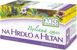 Bylinná směs na hrdlo a hltan 20x1.5g Fytopharma