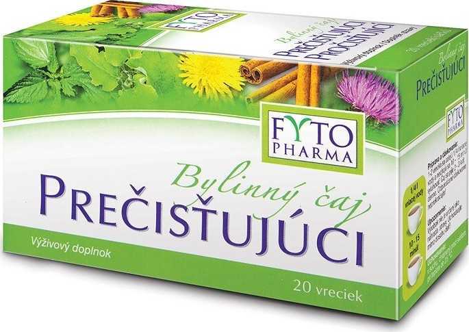 Bylinný čaj pročisťující 20x1.5g n.s. Fytopharma