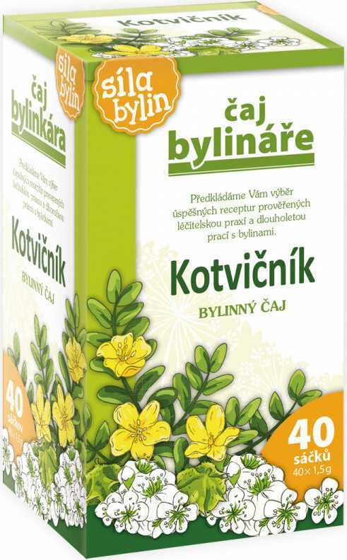 Čaj Bylináře Kotvičník 40x1.5g