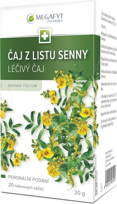 ČAJ Z LISTU SENNY léčivý čaj 20 I