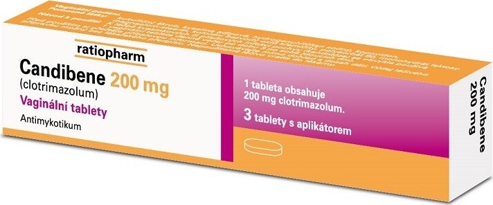 CANDIBENE 200MG vaginální neobalené tablety 3