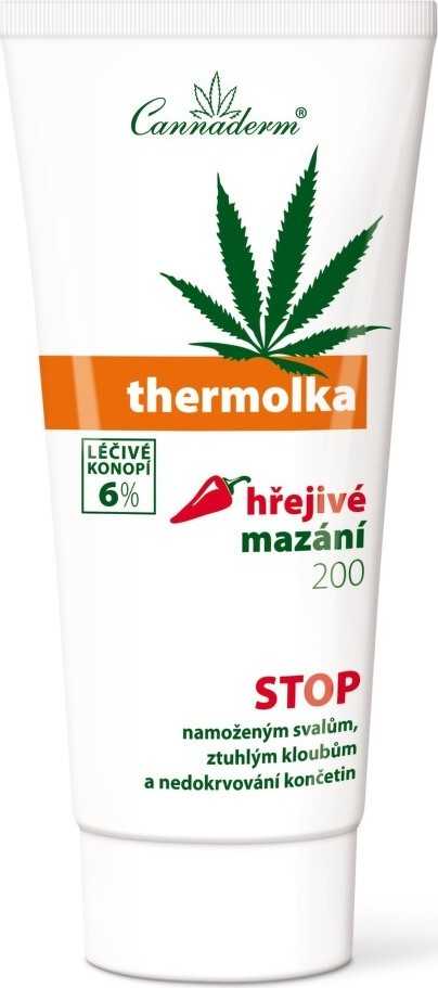 Cannaderm Thermolka hřejivé mazání 200ml