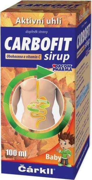 Carbofit sirup pro děti 100ml