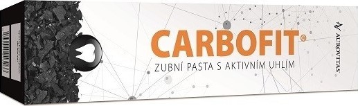 CARBOFIT zubní pasta s aktivním uhlím 100g