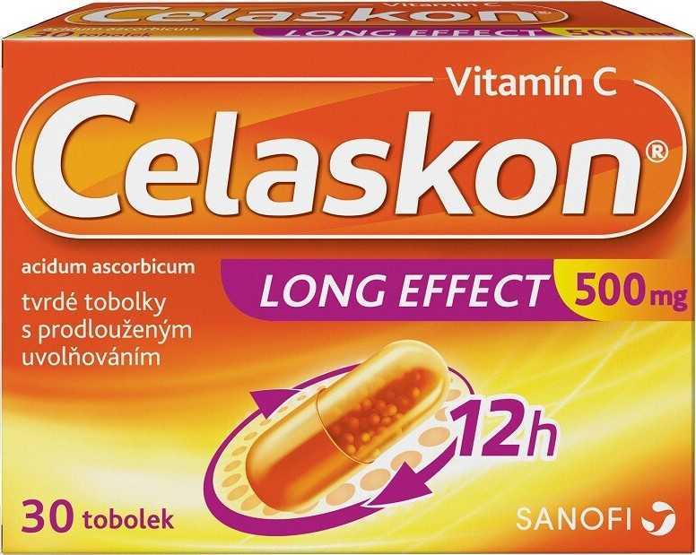 CELASKON LONG EFFECT 500MG tvrdé tobolky s prodlouženým uvolňováním 30