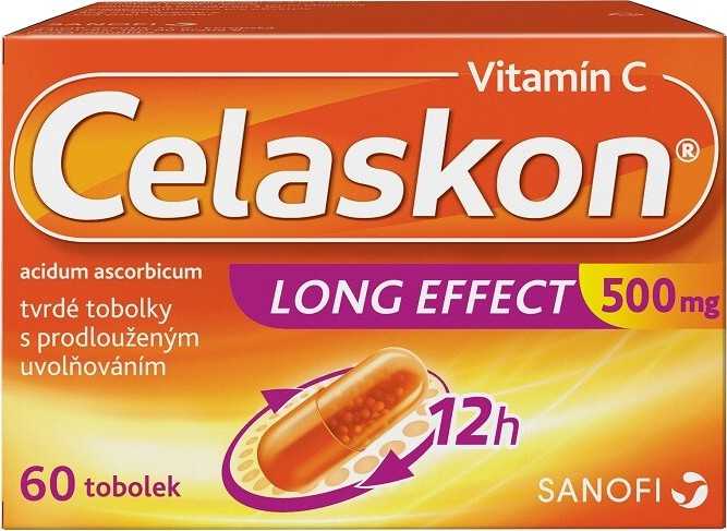 CELASKON LONG EFFECT 500MG tvrdé tobolky s prodlouženým uvolňováním 60