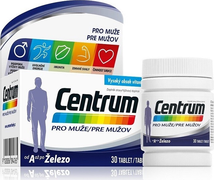 Centrum multivitamín pro muže 30 tablet