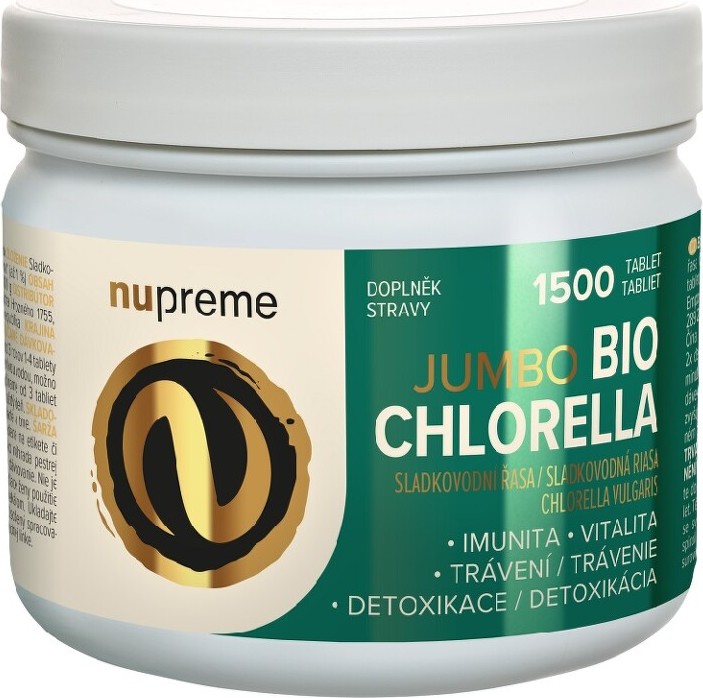 Chlorella JUMBO tbl.1500 BIO NUPREME