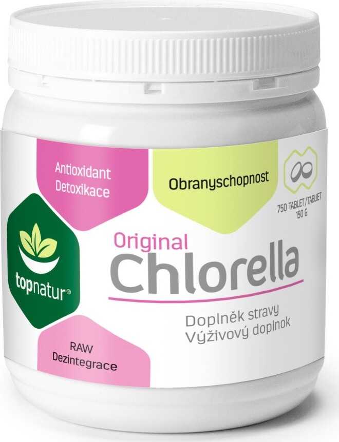 Chlorella tbl.750 TOPNATUR