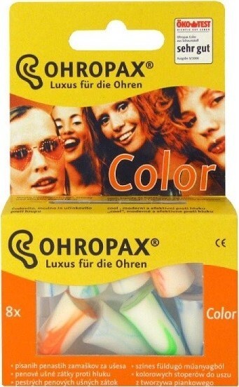 Chránič sluchu Ohropax Color 8ks