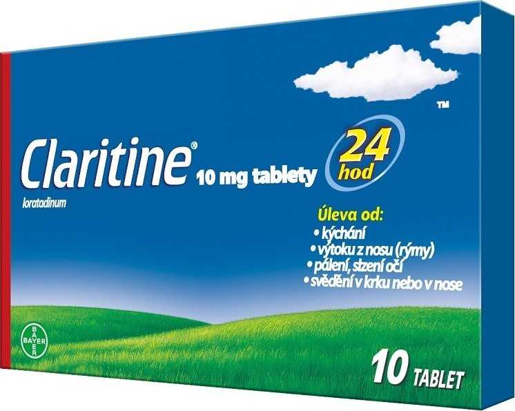 CLARITINE 10MG neobalené tablety 10