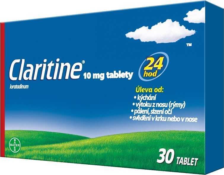 CLARITINE 10MG neobalené tablety 30