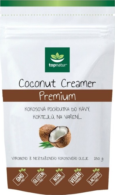 Coconut Creamer Premium 150g TOPNATUR