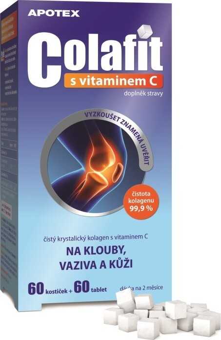 COLAFIT s Vitamínem C 60 tablet + 60 kostek