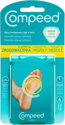 COMPEED Náplast na mozoly 6ks