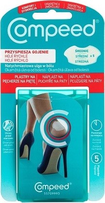 COMPEED Náplast na puchýře na paty 5ks