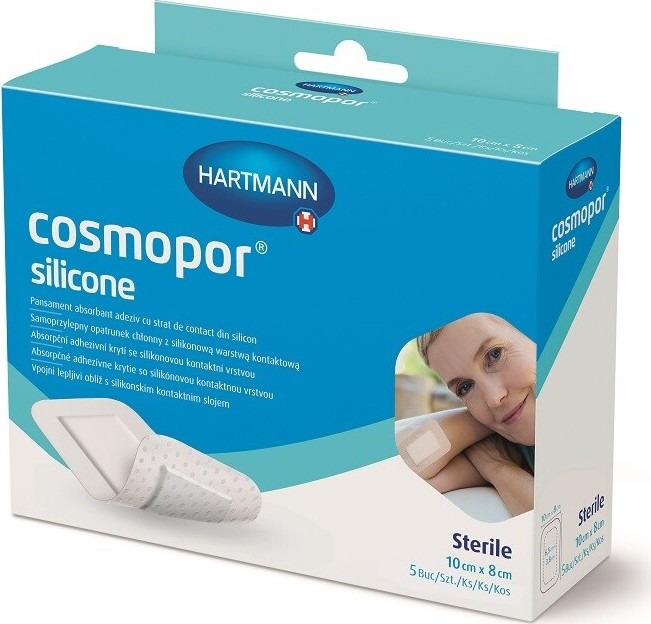 Cosmopor Silicone 10x8 cm 5ks