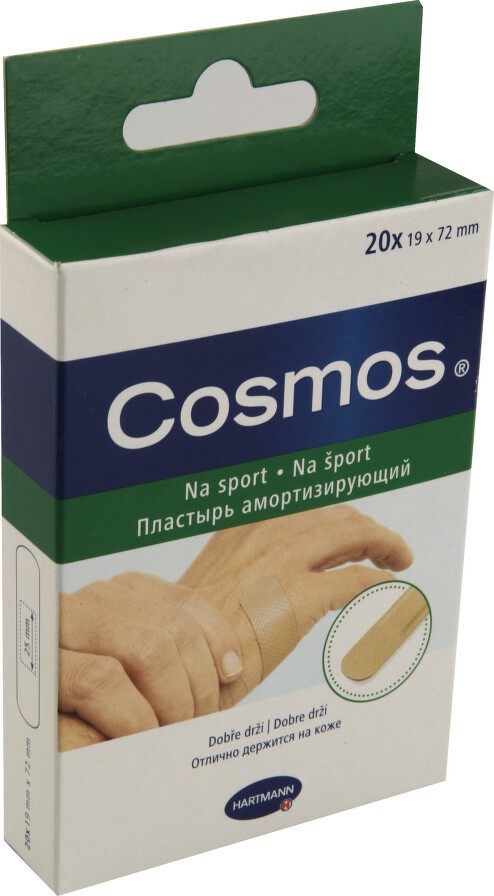 COSMOS náplasti Na sport 19x72mm 20ks