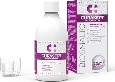 CURASEPT Biosmalto Sensitive Teeth ústní voda 300ml