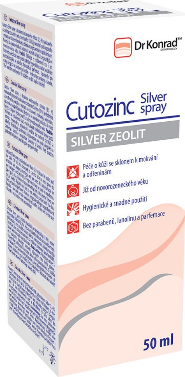 Cutozinc Silver Spray DrKonrad 50 ml