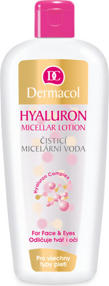 Dermacol Hyaluron čisticí micelární voda 400ml