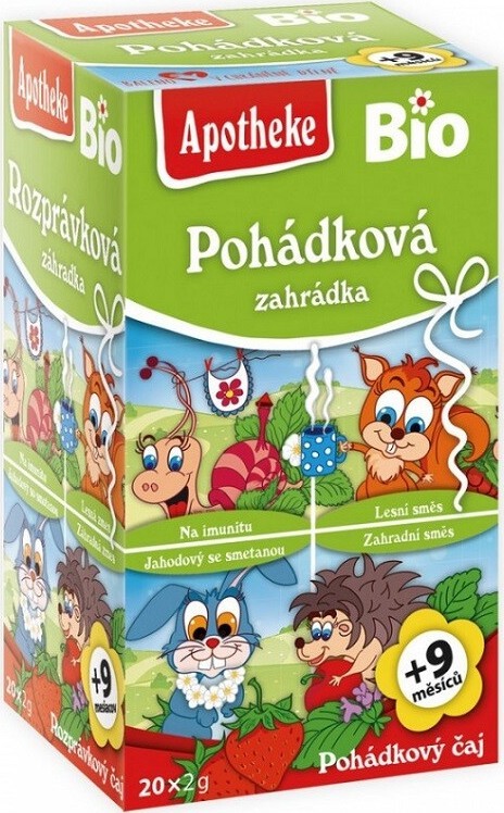 Dětský BIO Pohádkový čaj Pohádková zahrádka 20x2g