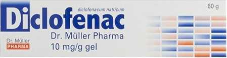 DICLOFENAC DR. MÜLLER PHARMA 10MG/G gel 1X60G I