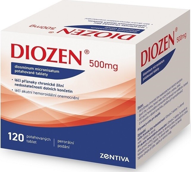 DIOZEN 500MG potahované tablety 120