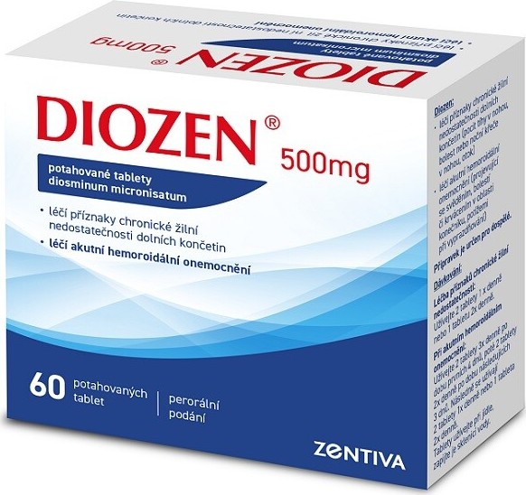 DIOZEN 500MG potahované tablety 60