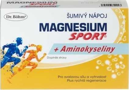 Dr.Böhm Magnesium sport aminokyseliny 14 sáčků