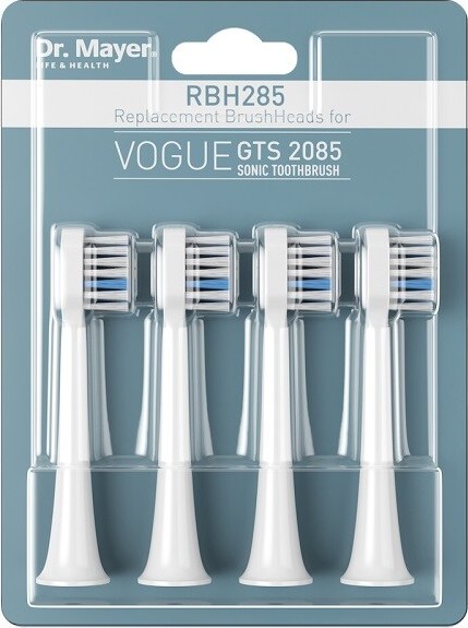 Dr.Mayer RBH285 Náhradní hlavice pro zubní kartáček TS2085 4ks