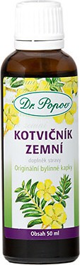 Dr.Popov Kapky bylinné Kotvičník zemní 50ml