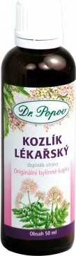 Dr.Popov Kapky bylinné Kozlík lékařský 50ml